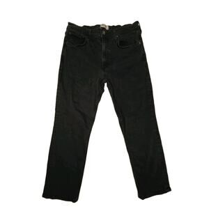 AGOLDE Jeans Kye Womens Sz 28 Straight Leg Cropped Denim Black